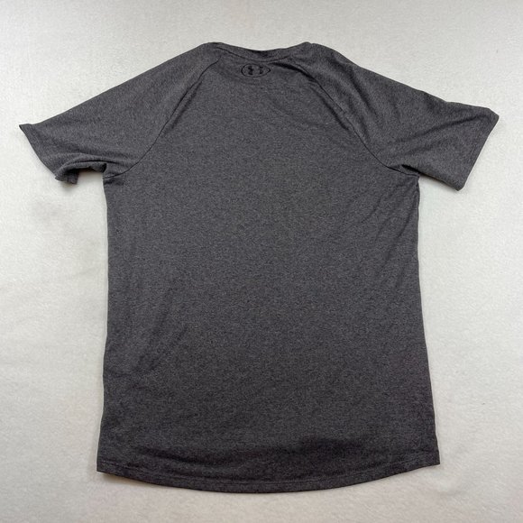 Under Armour Mens Tech 2.0 Short SLeeve Tee SHirt Size S Heather Gray Workout - Picture 2 of 9